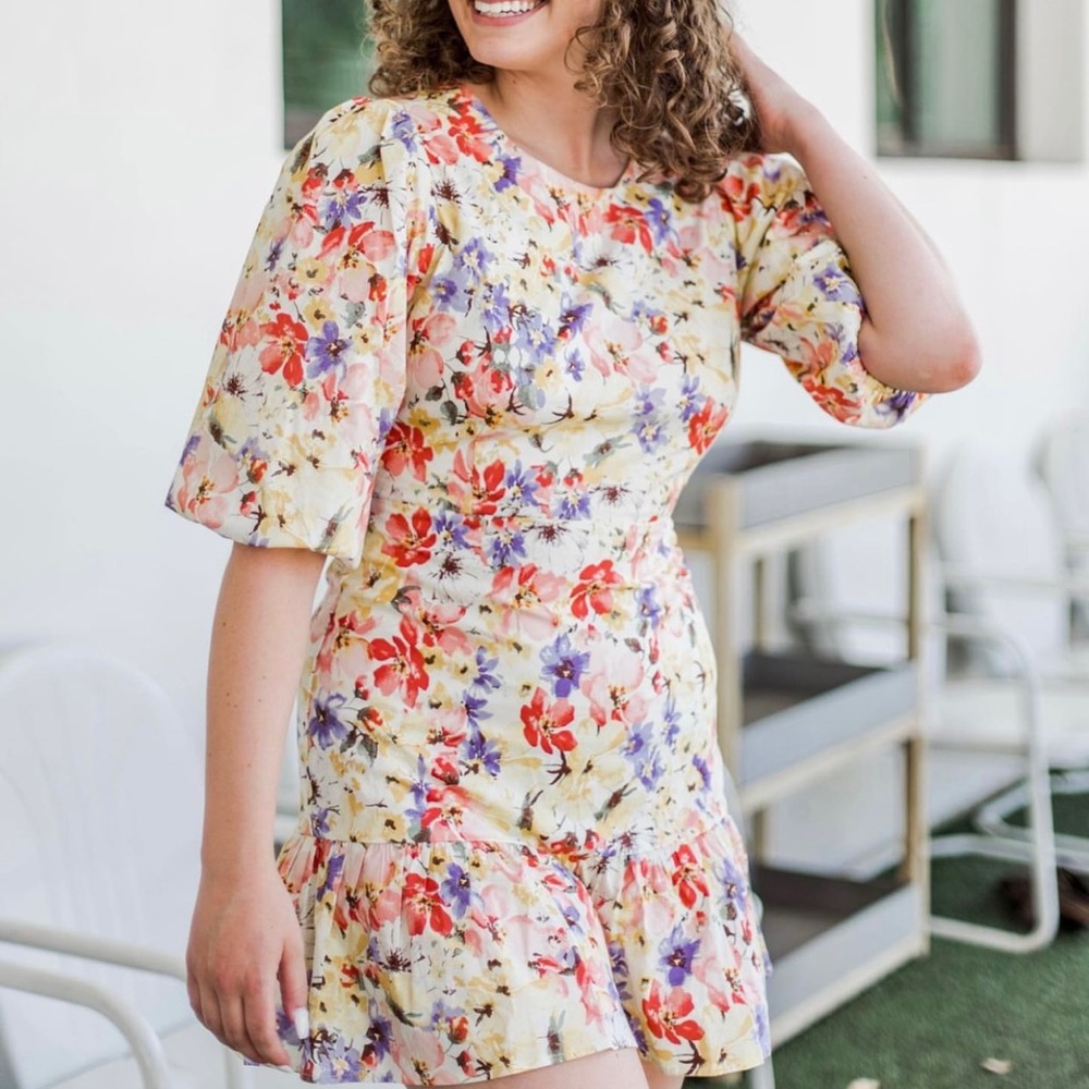 Floral Bow Dress